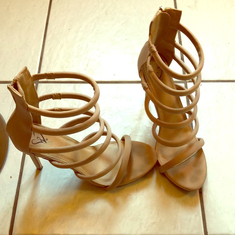 Tan High Heels